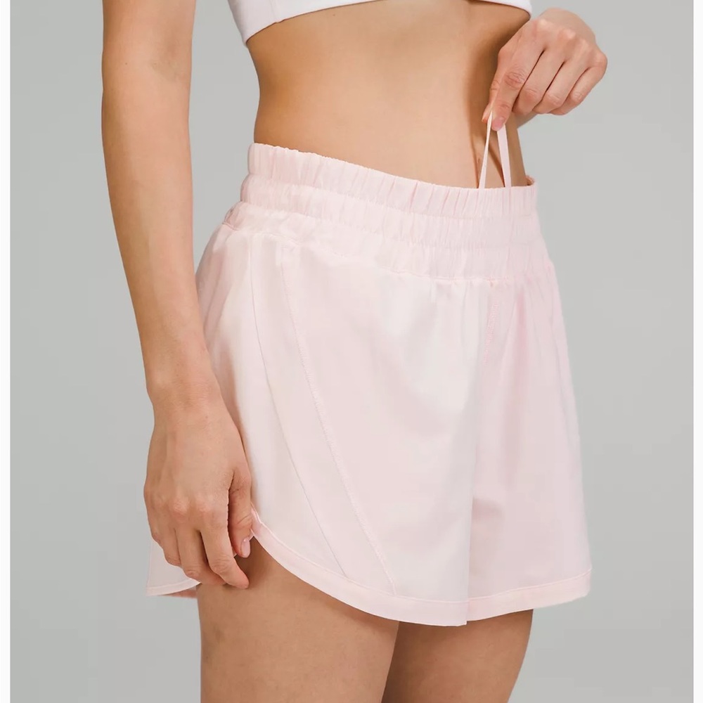 Lululemon pink shorts